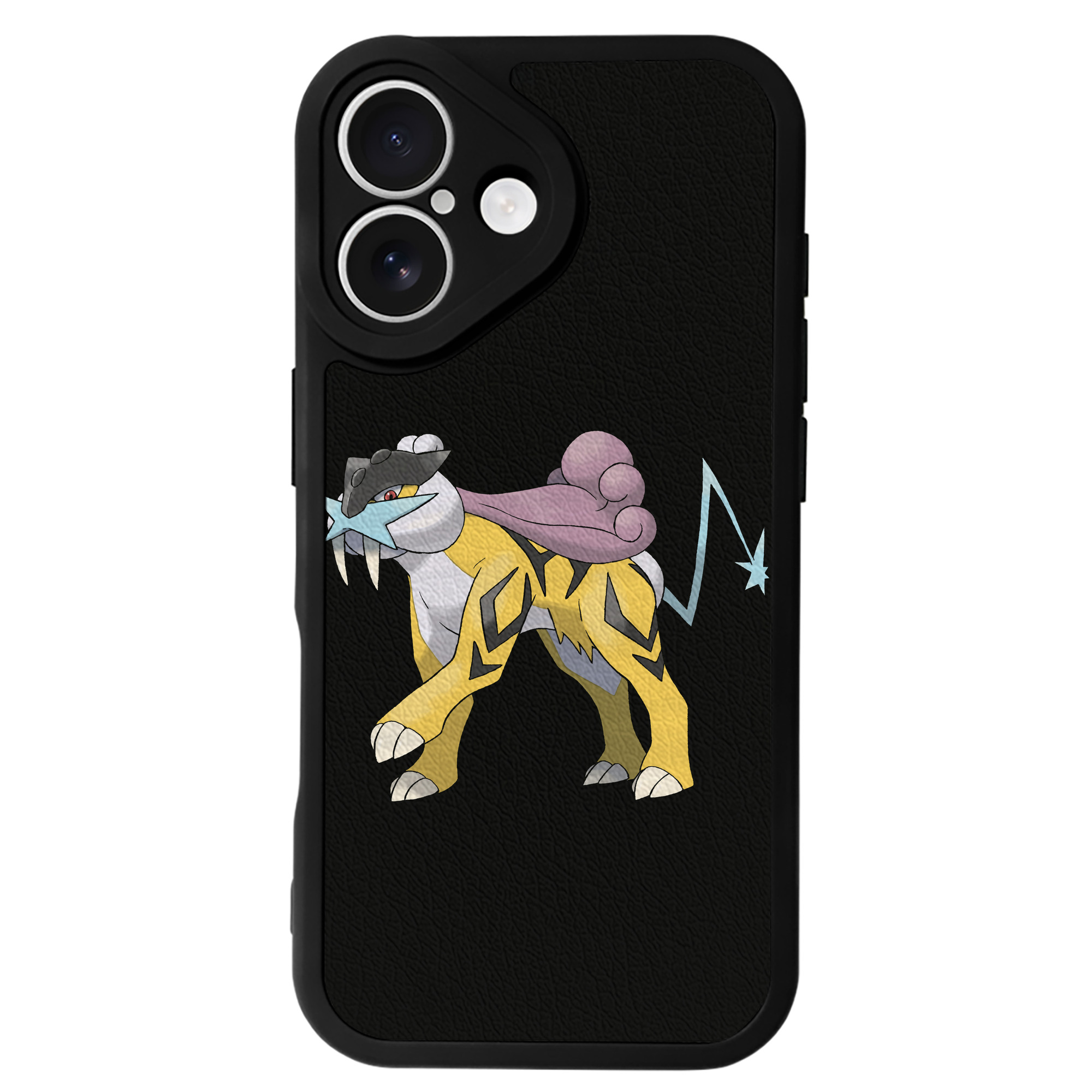 （画像用） ポケットモンスター Pokémon 【iPhone 16シリーズ対応】シリコンスマホケース（レザー調） 材質：シリコン
